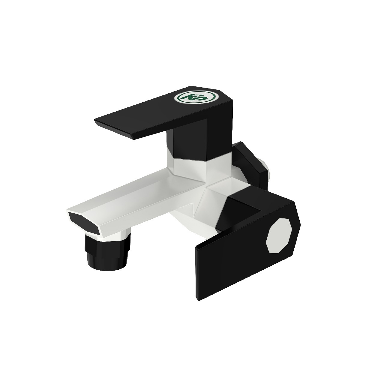 White Plastic 2 in 1 Water Tap - Khodal Plast